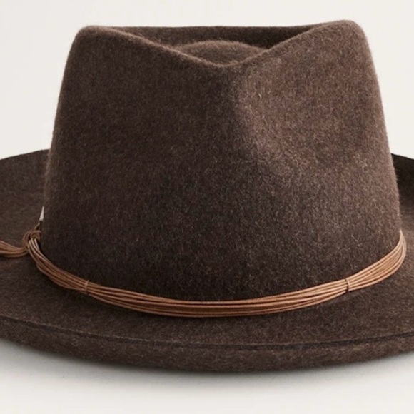 Pendleton Women’s Cassandra Whiskey Brown Wool Felt Hat Fedora S/M NWTs main image 8